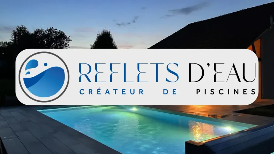 Site web Reflets d'eau, créateur de piscines et spas dans les Vosges